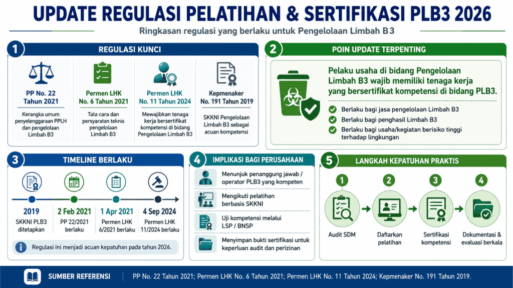 Regulasi Pelatihan Dan Sertifikasi PLB3 Tahun 2026
