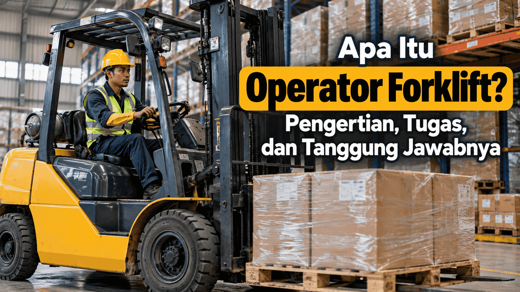 Apa Itu Operator Forklift